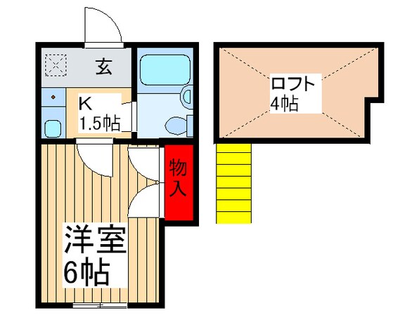 フィレンツェの物件間取画像